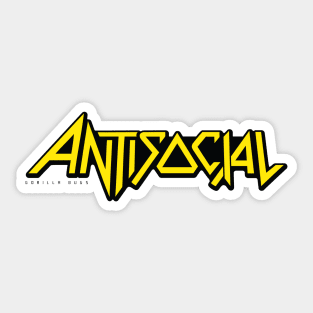 Antisocial Sticker